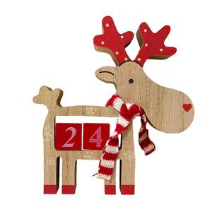 Junru Reindeer <b>Calendar</b> 2025 Day View Christmas Decoration Desk Ornament Holiday Countdown Perpetual <b>Calendar</b> - Product Image 5