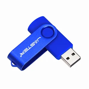 JASTER girevole personalizzato 1GB 2GB 4GB 8GB 16GB 32GB 64GB 128GB Memoria USB Stick Memory Disk Pendrive USB Flash Drive