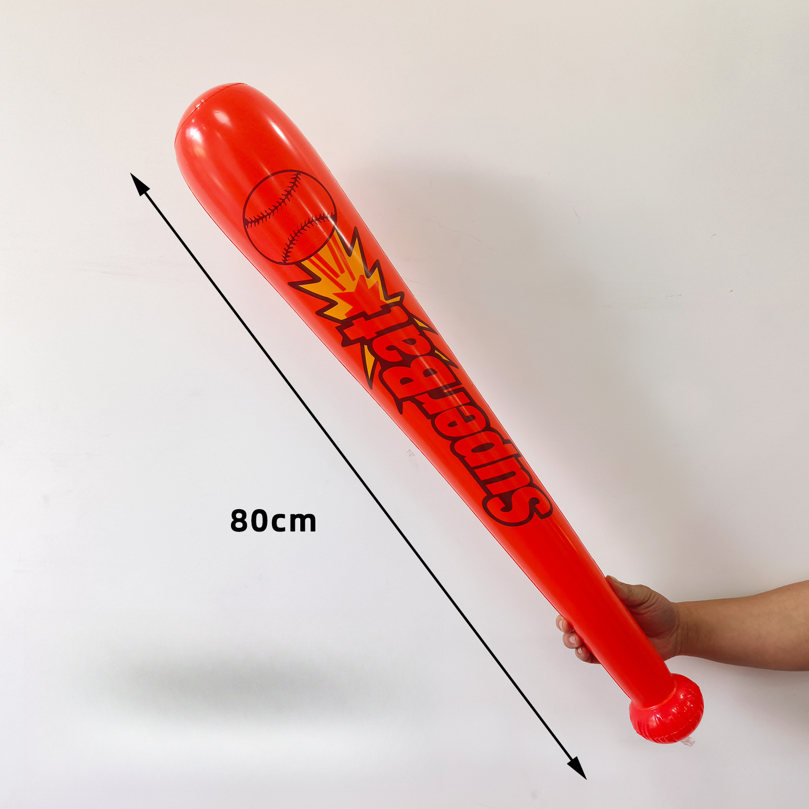 80Cm red baseball bat