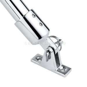 อุปกรณ์กันสาดเรือยอชท์แบบสองชั้น สแตนเลสหล่อขึ้นรูป สำหรับเรือเดินทะเล ผ้าคลุมเรือเร็ว ป้องกันแดดและฝน เนื้อผ้าเรียบลื่น - Product Image 1