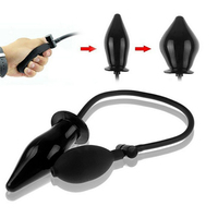 Produits pour adultes Extensible Butt Plug Silicone Masseur Sex Toys pour Femmes Hommes Gonflable Anal Plug Backyard Anal Dildo