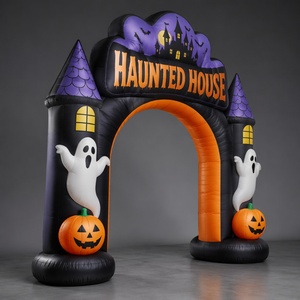 Inflatable Arch Halloween Outdoor Decoration Scary Halloween Inflatable Entrance Archway Arch - Product Image 1