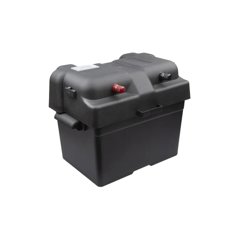 Portable 12V/24V Car Battery Box Smart Automotive Solar Generator Power Plastic Camping Accessories