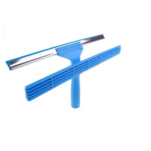 Nettoyeur de vitres <span class=keywords><strong>professionnel</strong></span> sans traces, manche long, <span class=keywords><strong>raclette</strong></span> en caoutchouc de 14 pouces, lavette en microfibre pour le nettoyage des fenêtres - Product Image 2