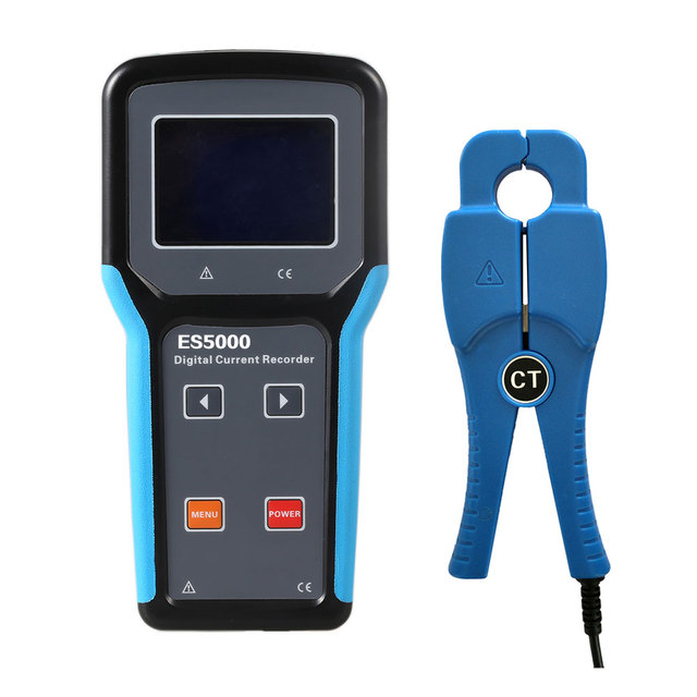 ES5000 Ac Current Measurement Record Online Monitoring Record Fault Search Digital Recording Ammeter