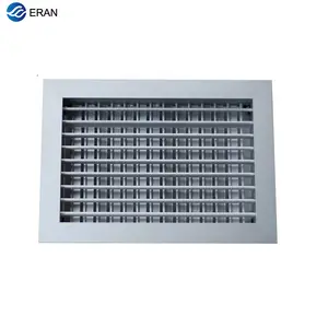 Adjustable Double-deflection Supply Air Grill Air Vent Grills Linear Grille In HVAC System