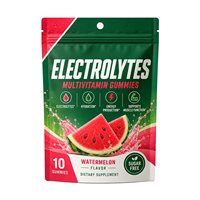 VitaHall Gummies Énergisantes Sans Sucre pour Adultes : Électrolytes, Créatine et Magnésium – Complément Pré-Entraînement