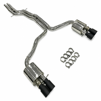 Tuyau d'échappement Audi S6/S7 C8 EA839 2.9T de 1,5 mm d'épaisseur, soudage TIG