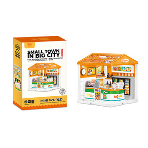 Trẻ Em Của DIY Handmade Nhà Ánh Sáng Xây Dựng Khối Cảnh 3D Câu Đố-Trẻ Em Của Giáo Dục Lắp Ráp Đồ Chơi Quà Tặng - Product Image 3