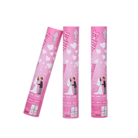 Vente chaude Rose Pétale De Mariage Biodégradable Confetti Cannon Party Use Popper Shooter à Vendre