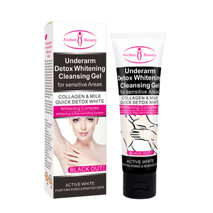 Oem colágeno y leche axila desintoxicación gel blanqueador limpieza eliminar axilas olor rodillas blanqueamiento hidratante piel oscura cuidado de la piel - Product Image 1