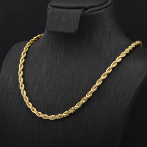 Jxx Joyería de Latón de Lujo, Cadenas de Oro para Hombre, Estilo Hip Hop, en Oferta, Collar de 45 cm/50 cm/60 cm de Longitud, Precio al por Mayor - Product Image 3