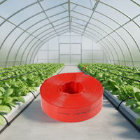 Tuyau plat flexible en PVC haute pression de 2,5 pouces de longueur personnalisable pour le transport d'eau d'irrigation agricole et la lutte contre l'incendie ISO/CE