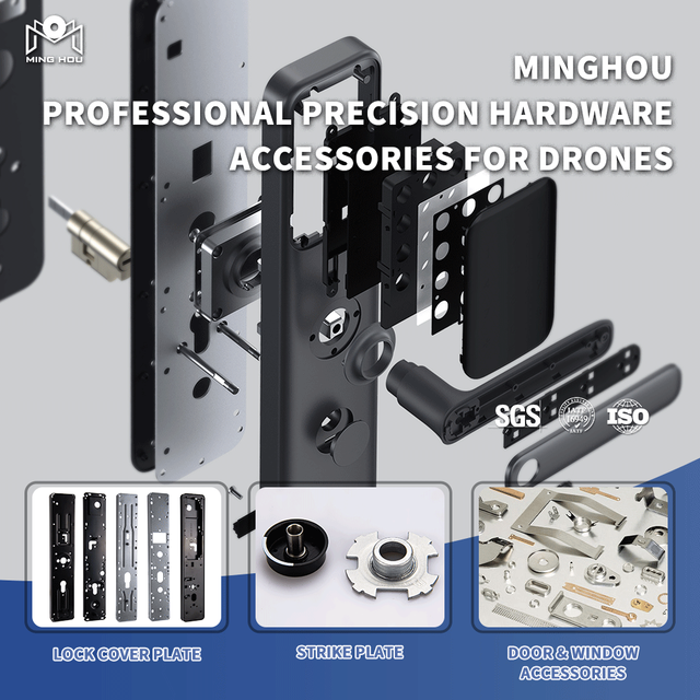 Custom Intelligent Lock Iron Frame Stamping Parts Deep Drawn Stamping Metal Stamping Parts Custom Force Through Metal Parts