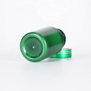 Green Customized Capsule Bottle Pharmaceutical <b>Packaging</b> PET <b>Plastic</b> Bottle Pill Jar For Health Products With Screw Cap - Product Image 6