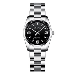 Montres à quartz minimalistes pour couple, bracelet en acier inoxydable, montre étanche lumineuse, design minimaliste élégant, montres pour homme et femme - Product Image 5