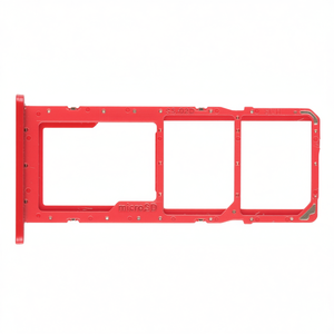 Bandeja para tarjeta SIM y Micro SD para Samsung Galaxy A02, color rojo, modelo 2021 A022F, pieza de repuesto - Product Image 2