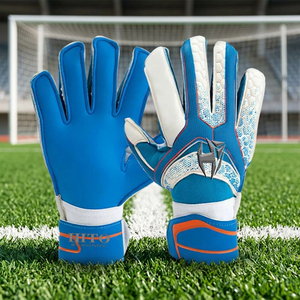 High Quality Premium Light Weight High Design Goal Unisex Custom Goal Keeper Gloves Silicon Printing Customized logo - Product Image 2