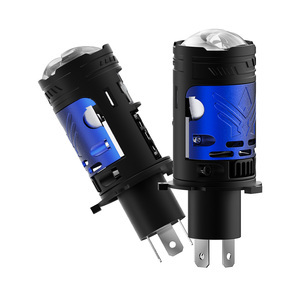 Faros LED H4 para Motocicletas y Automóviles, con Doble Tubo de Cobre, 130W, 12V, Canbus, 6000k, Mini Lente - Product Image 3