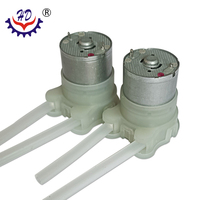 310 débit miniature DC 6V 150 ml/min, pompe péristaltique à faible énergie 3W pour le lavage automatique du téléphone portable