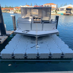 Grand quai de ponton avec plate-forme d'ascenseur de <span class=keywords><strong>jet</strong></span>-<span class=keywords><strong>ski</strong></span> Système de fixation de <span class=keywords><strong>place</strong></span> de stationnement de bateau en plastique - Product Image 1