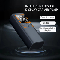 Pompe à air de voiture sans fil numérique portable électrique 150psi 6000mAh 12V Compresseur d'air Gonfleur de pneus de voiture
