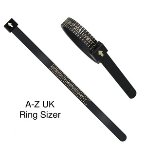 11 Bộ dụng cụ tự làm đồ trang sức vòng sizer công cụ đánh bóng vòng kim loại đo công cụ điều chỉnh nhựa Stick Mandrel vòng đồ trang sức làm - Product Image 4