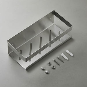 Mensola <span class=keywords><strong>doccia</strong></span> moderna autoadesiva in acciaio inox 304, portaoggetti da bagno nero, <span class=keywords><strong>porta</strong></span> <span class=keywords><strong>shampoo</strong></span> - Product Image 6