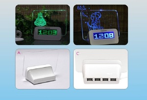 Despertador Led Digital para mesa de casa, decoración para el hogar, varios estilos, regalos - Product Image 4