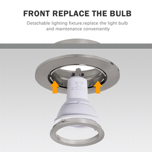 TOSEO personalizzato moderno Downlight a LED in alluminio ad angolo regolabile incasso GU10 apparecchio di illuminazione per la casa 90 100 0.25 - Product Image 5