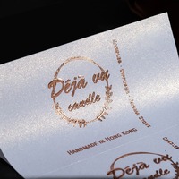 Étiquettes de vin personnalisées en feuille d'or pour bouteilles en verre, impression d'étiquettes de spiritueux noires mates de luxe, branding de cave à vin, marquage à chaud