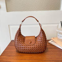 Sac fourre-tout tissé tendance européen et américain, sac à bandoulière de luxe de haute qualité pour femmes