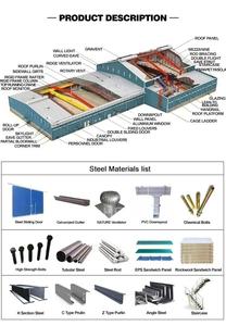 Precio de Fábrica, Estructura de Acero Prefabricada, Almacén, Nave Industrial, Hangar Metálico - Product Image 6