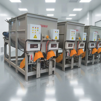Équipement de production de mortier sec en poudre de 3 à 5 tonnes par heure, équipement de production d'adhésif pour carreaux de céramique, machine à mortier sec