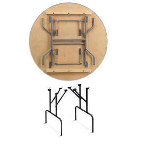 OutdoorSteel Iron Metal Folding Foldable Table Legs Bracket Extendable Table Legs Furniture Legs Banquet Table Legs - Product Image 1