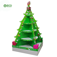 Présentoir en carton pour cadeau de Noël promotionnel personnalisé ECO Présentoir pour magasin de supermarché