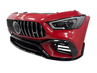 Kit de Parachoques Delantero y Kit de Radiador de Alta Calidad para Mercedes-Benz GT63 (X290), Instalados como una Sola Unidad Garantía de un año.