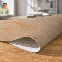 Vente en gros de carreaux de pierre flexible en travertin ultra légers, résistants aux taches, en porcelaine souple pour la décoration intérieure