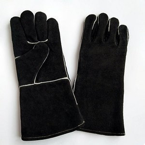 Gants de soudage <span class=keywords><strong>pour</strong></span> hommes et femmes Gants de barbecue résistants à la chaleur avec mitaines de <span class=keywords><strong>four</strong></span> à manches longues <span class=keywords><strong>pour</strong></span> <span class=keywords><strong>le</strong></span> gril Doublure isolée <span class=keywords><strong>pour</strong></span> les restaurants - Product Image 2
