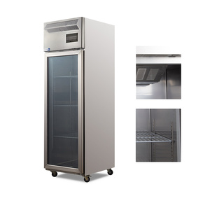 Congélateur vertical commercial CTORIA avec porte vitrée, agent de <span class=keywords><strong>recrutement</strong></span> mondial automatique - Product Image 1