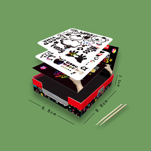 ชุดของเล่นวาดรูปสุดยอดเยี่ยม สมุดวาดภาพระบายสีมังงะ กระดาษขูดลายสายรุ้งแฮนด์เมด - Product Image 6