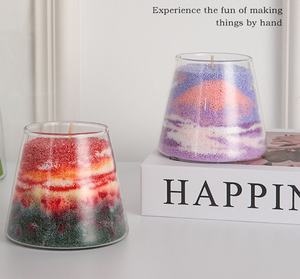 ชุดทำเทียนหอมลายทราย LANJO DIY พร้อมโลโก้สั่งทำพิเศษ เทียนไขมุกแบบหลายชั้น - Product Image 5