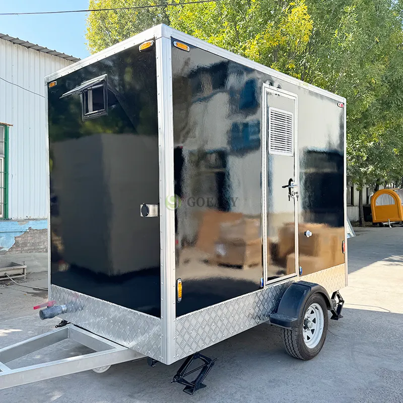 GoEasy Free Shipping Public Toilet Portable Washroom Luxury Restroom Trailer Bathroom