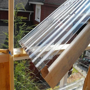 แผ่นหลังคาพลาสติกใส 3 ม. 5 ม. 6 ม. สีขาวโอปอล แข็ง แบบ RIB TYP ลอนธรรมดา แผ่นหลังคาพลาสติกลอนลูกฟูก 2 มม. แผ่นโพลีคาร์บอเนต - Product Image 6