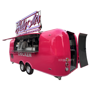 Carrito de Comida Móvil de Acero Inoxidable con Energía Solar para Helados, Café y Hot Dogs, Totalmente Equipado - Product Image 4