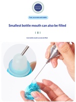 Machine de remplissage automatique de liquides, petite et portative, pour huiles essentielles et parfums, avec pompe péristaltique