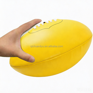 Pelota de fútbol con logotipo personalizado oficial, talla 7 <span class=keywords><strong>9</strong></span>, PU, PVC, Rugby League Ball, Reglas Australianas y americanas de alta calidad - Product Image 2