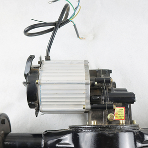 Essieu arrière électrique de 70 cm 800 W avec moteur différentiel 1:28 et frein pour conversion de chariot de plate-forme de tricycle électrique - Product Image 5