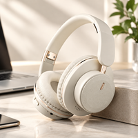 Casque sans fil pliable haut de gamme, casque supra-auriculaire, casque stéréo HiFi, fabricant OEM