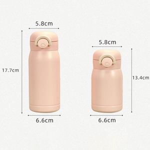 Venta al por Mayor de Vasos Infantiles de Acero Inoxidable 304 de 350 ml, Doble Pared, Aislamiento al Vacío, Ligeros, Portátiles, con Tapa y Asa, 6-12 Horas - Product Image 2